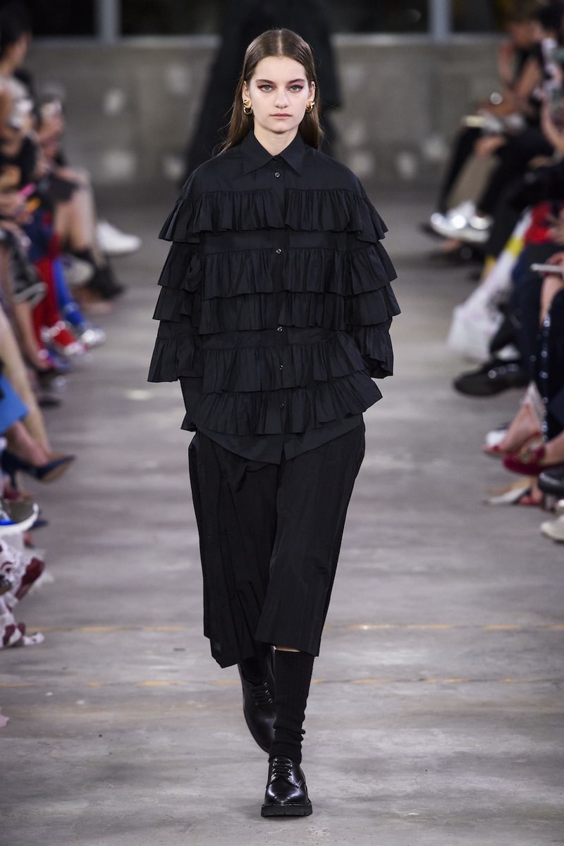 valentino tokyo 2019 pre fall show runway wabi sabi