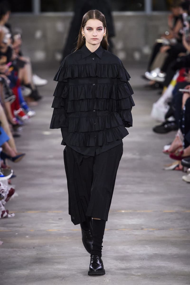 valentino tokyo 2019 pre fall show runway wabi sabi