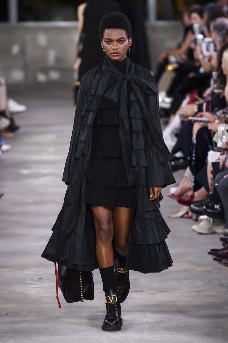 valentino tokyo 2019 pre fall show runway wabi sabi