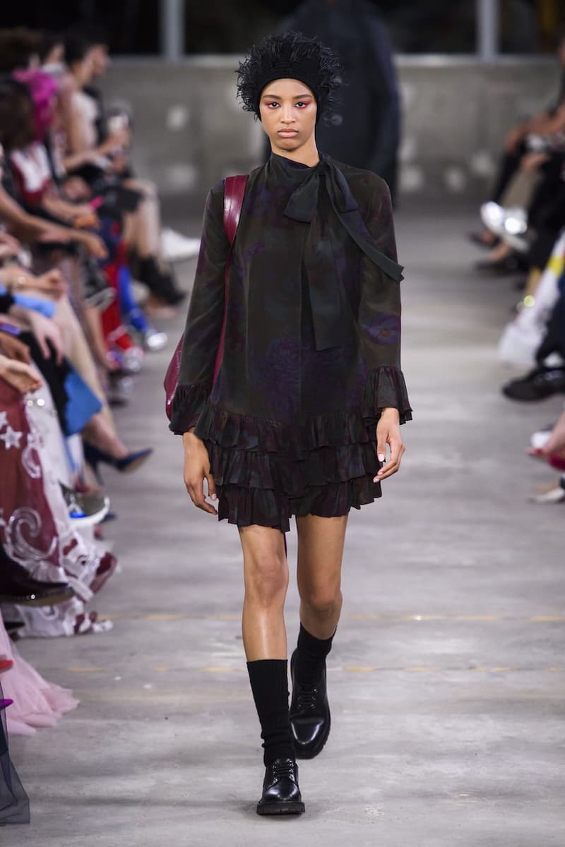 valentino tokyo 2019 pre fall show runway wabi sabi