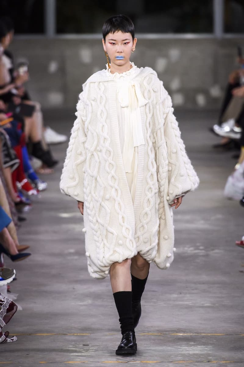 valentino tokyo 2019 pre fall show runway wabi sabi