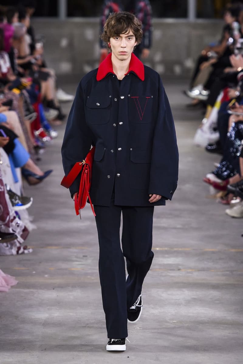 valentino tokyo 2019 pre fall show runway wabi sabi