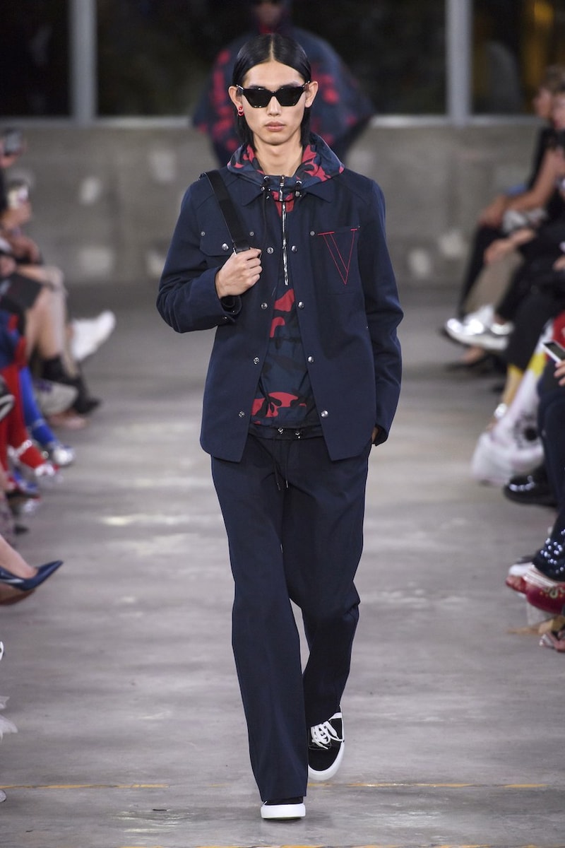 valentino tokyo 2019 pre fall show runway wabi sabi