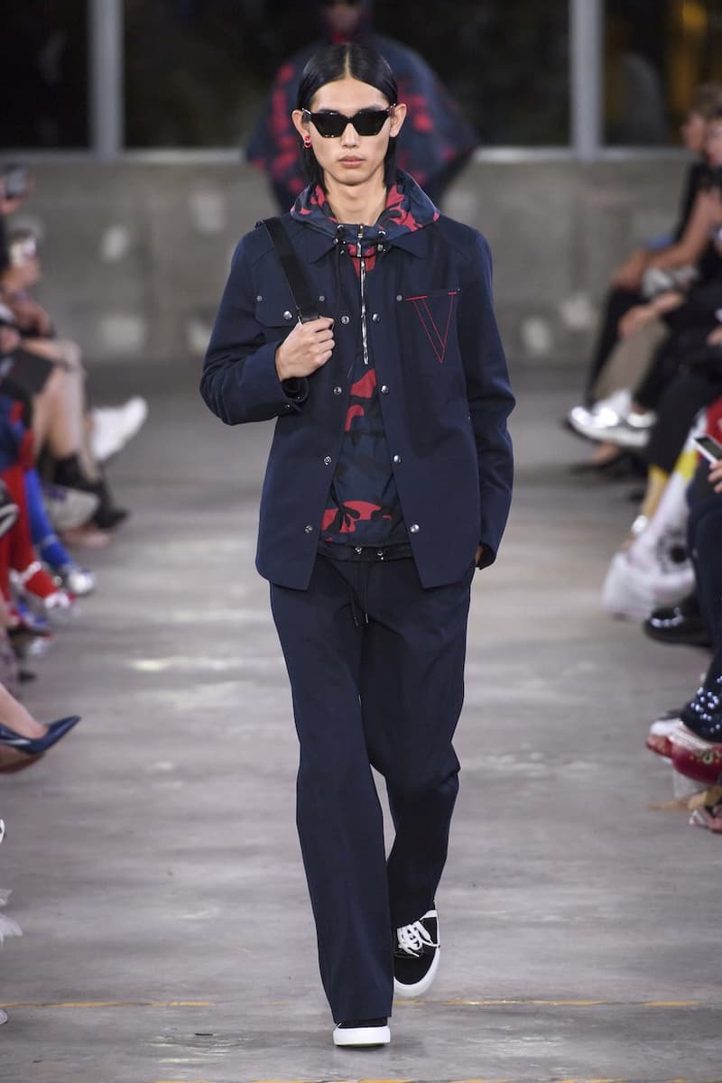 valentino tokyo 2019 pre fall show runway wabi sabi