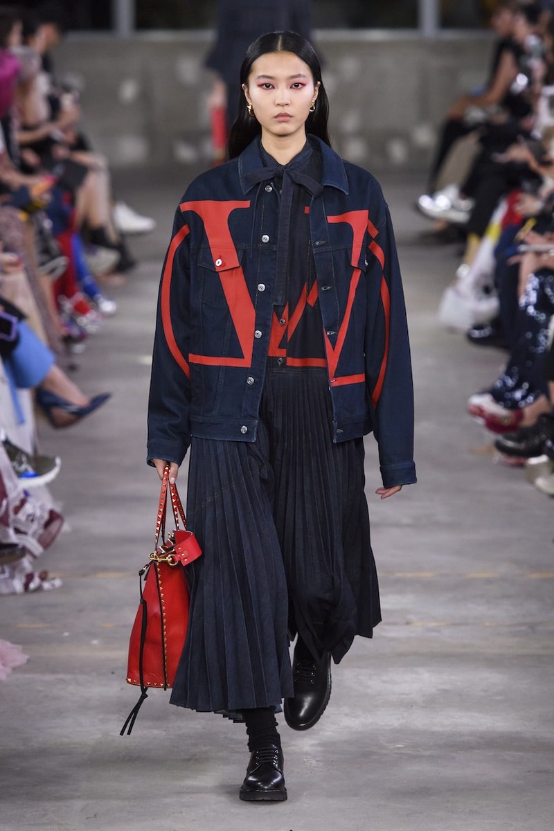 valentino tokyo 2019 pre fall show runway wabi sabi