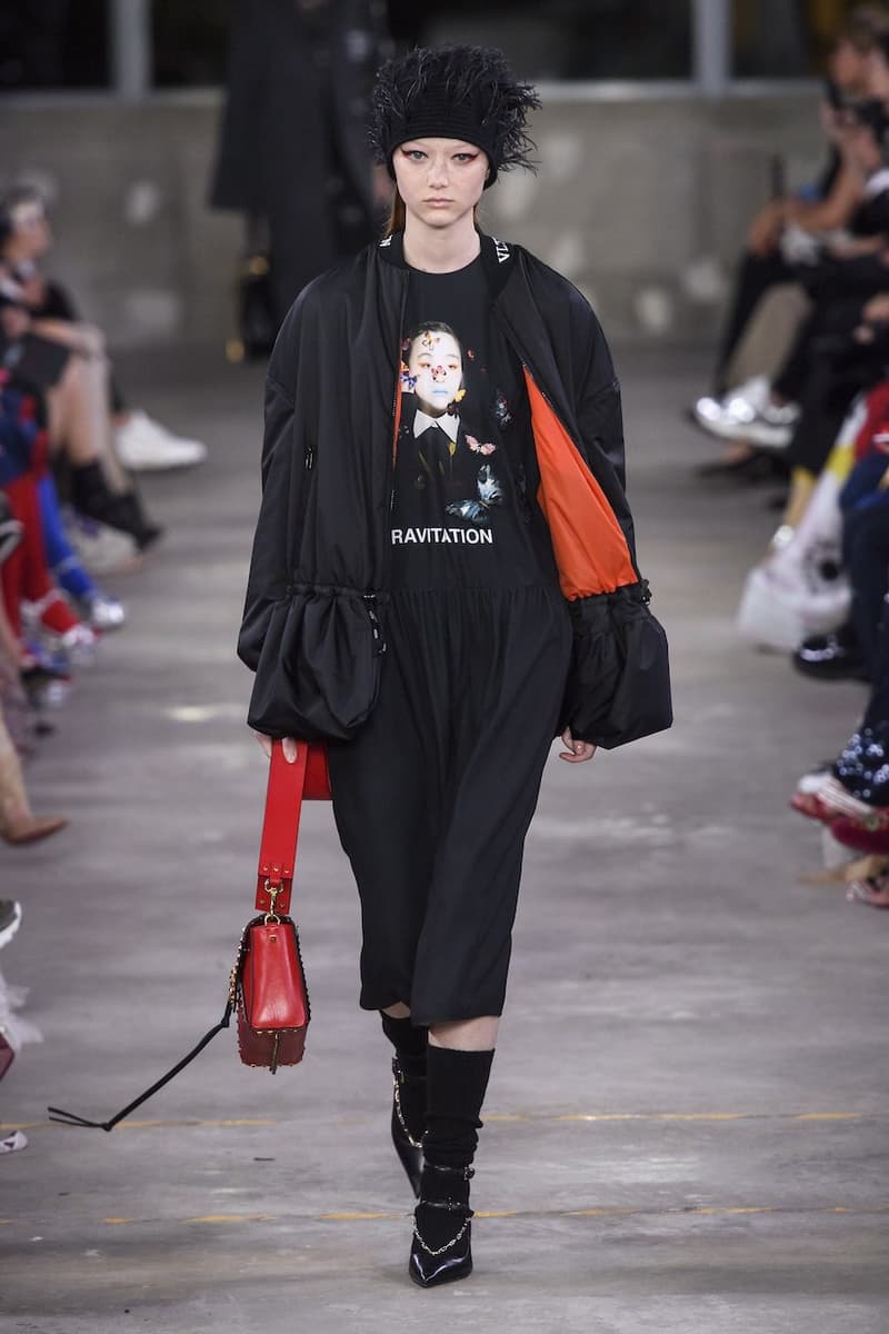 valentino tokyo 2019 pre fall show runway wabi sabi