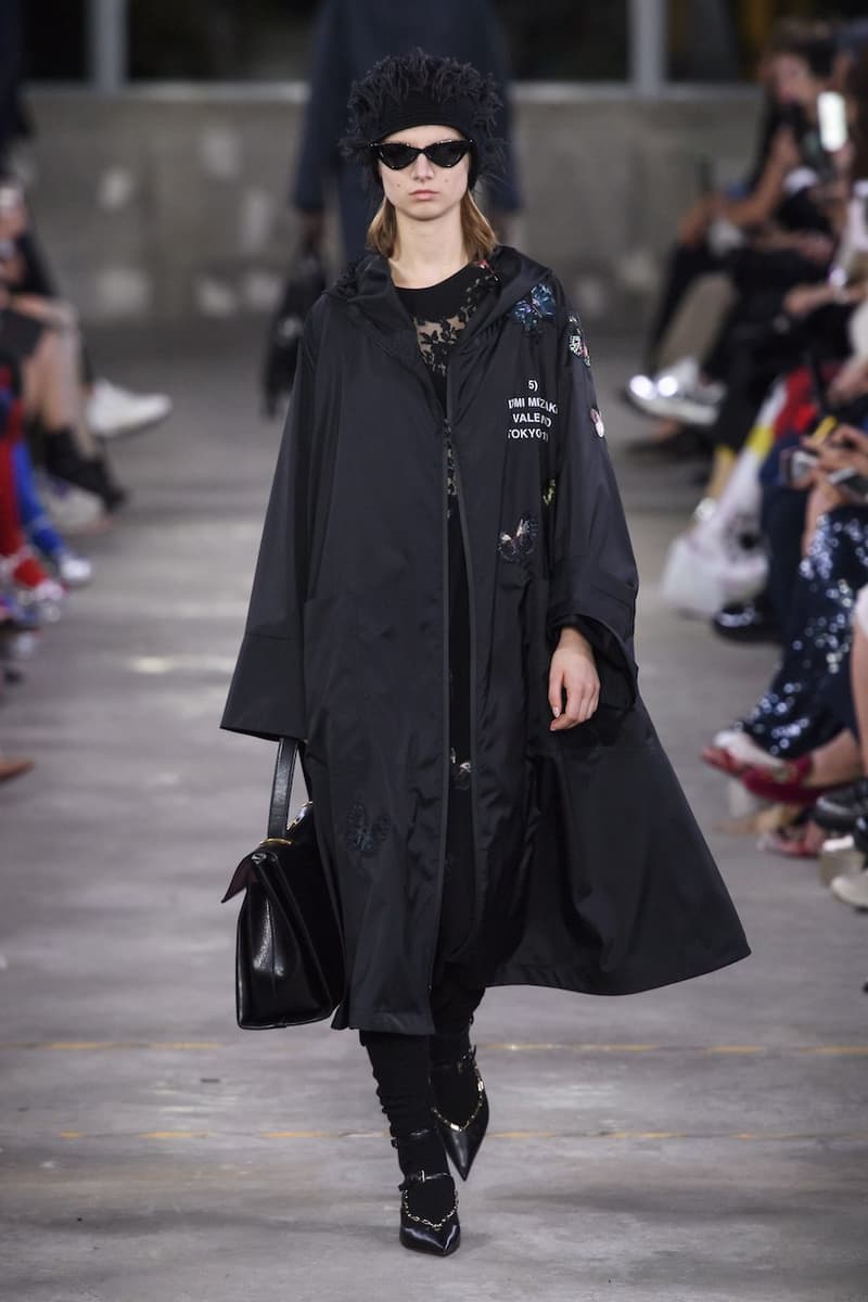 valentino tokyo 2019 pre fall show runway wabi sabi
