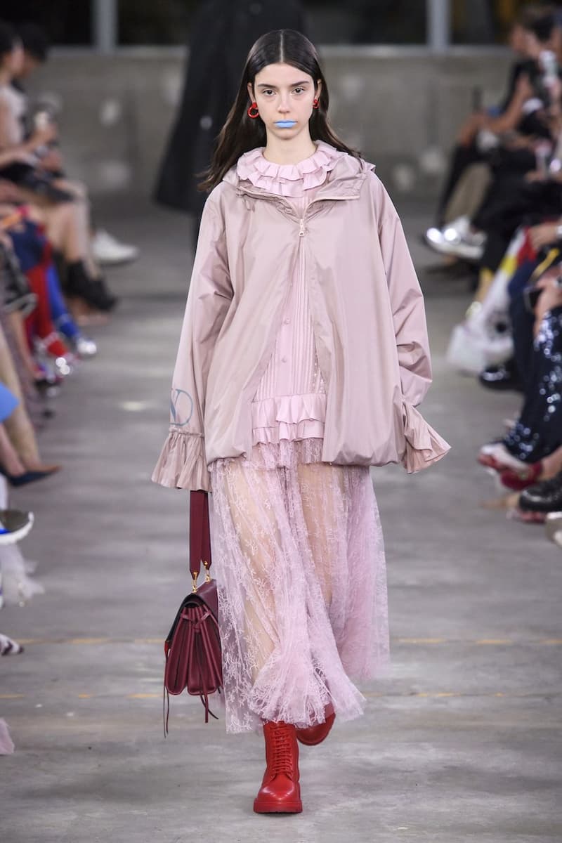 valentino tokyo 2019 pre fall show runway wabi sabi