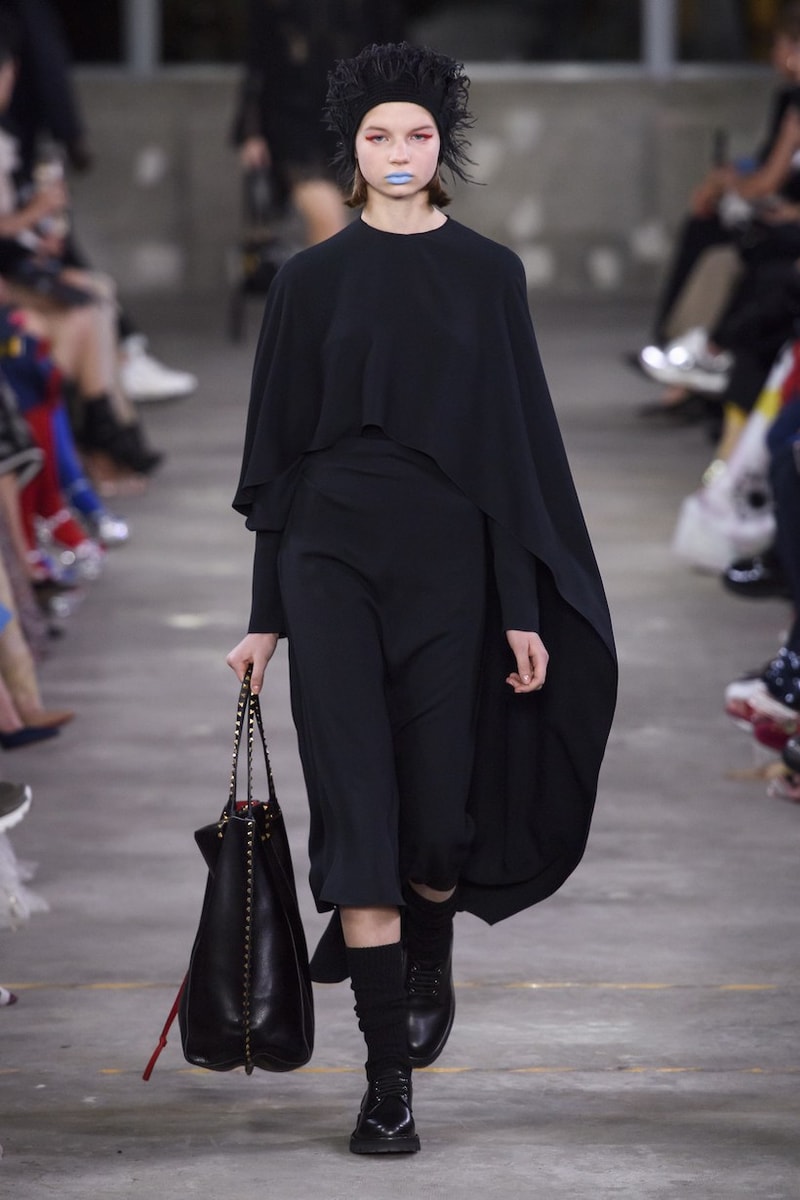 valentino tokyo 2019 pre fall show runway wabi sabi