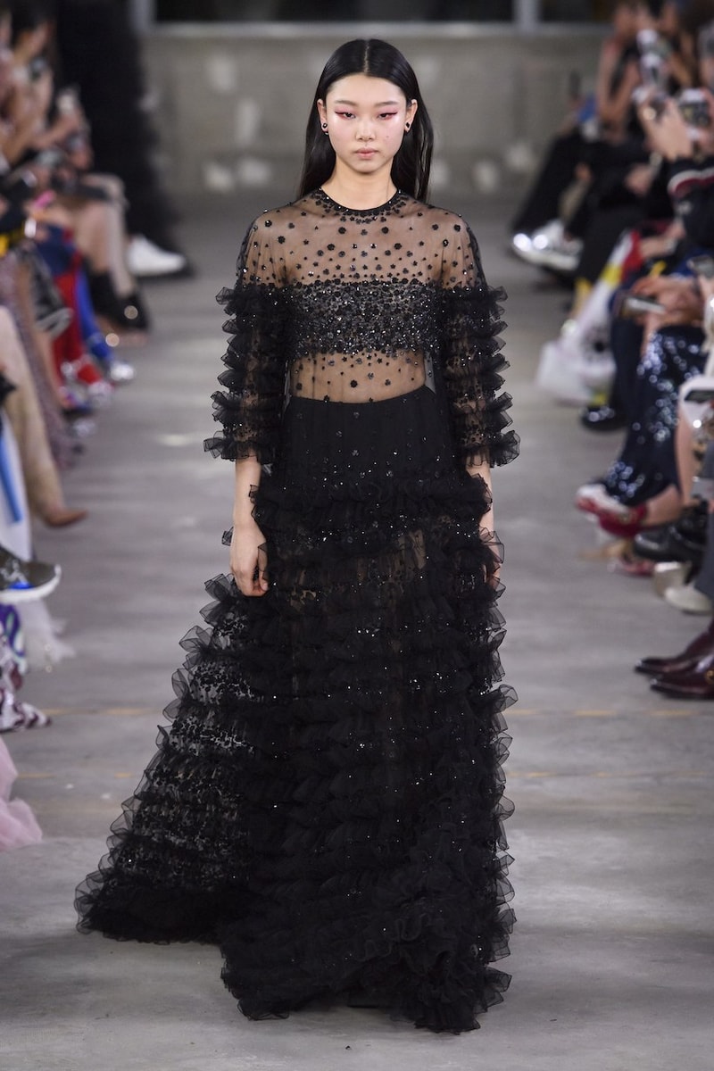 valentino tokyo 2019 pre fall show runway wabi sabi