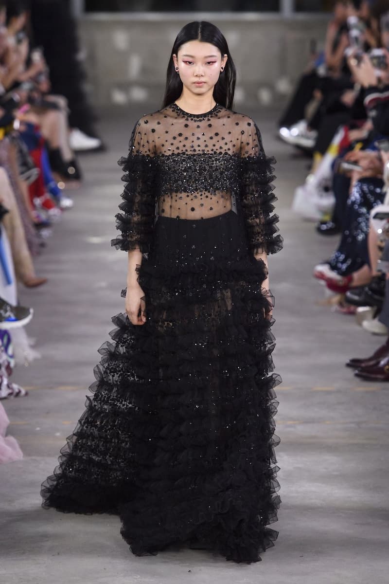 valentino tokyo 2019 pre fall show runway wabi sabi