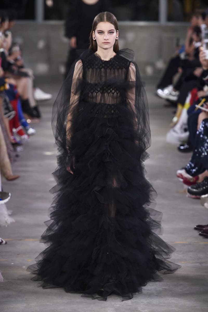 valentino tokyo 2019 pre fall show runway wabi sabi