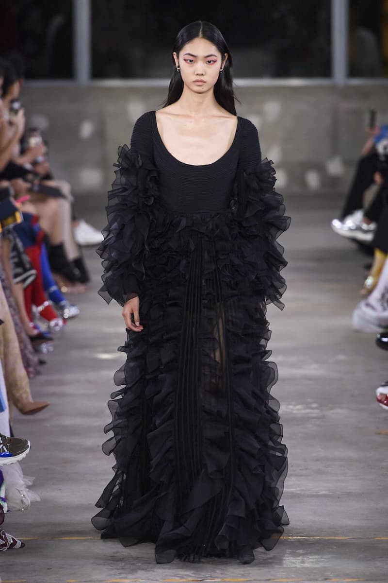 valentino tokyo 2019 pre fall show runway wabi sabi