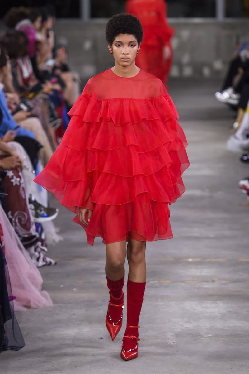 valentino tokyo 2019 pre fall show runway wabi sabi