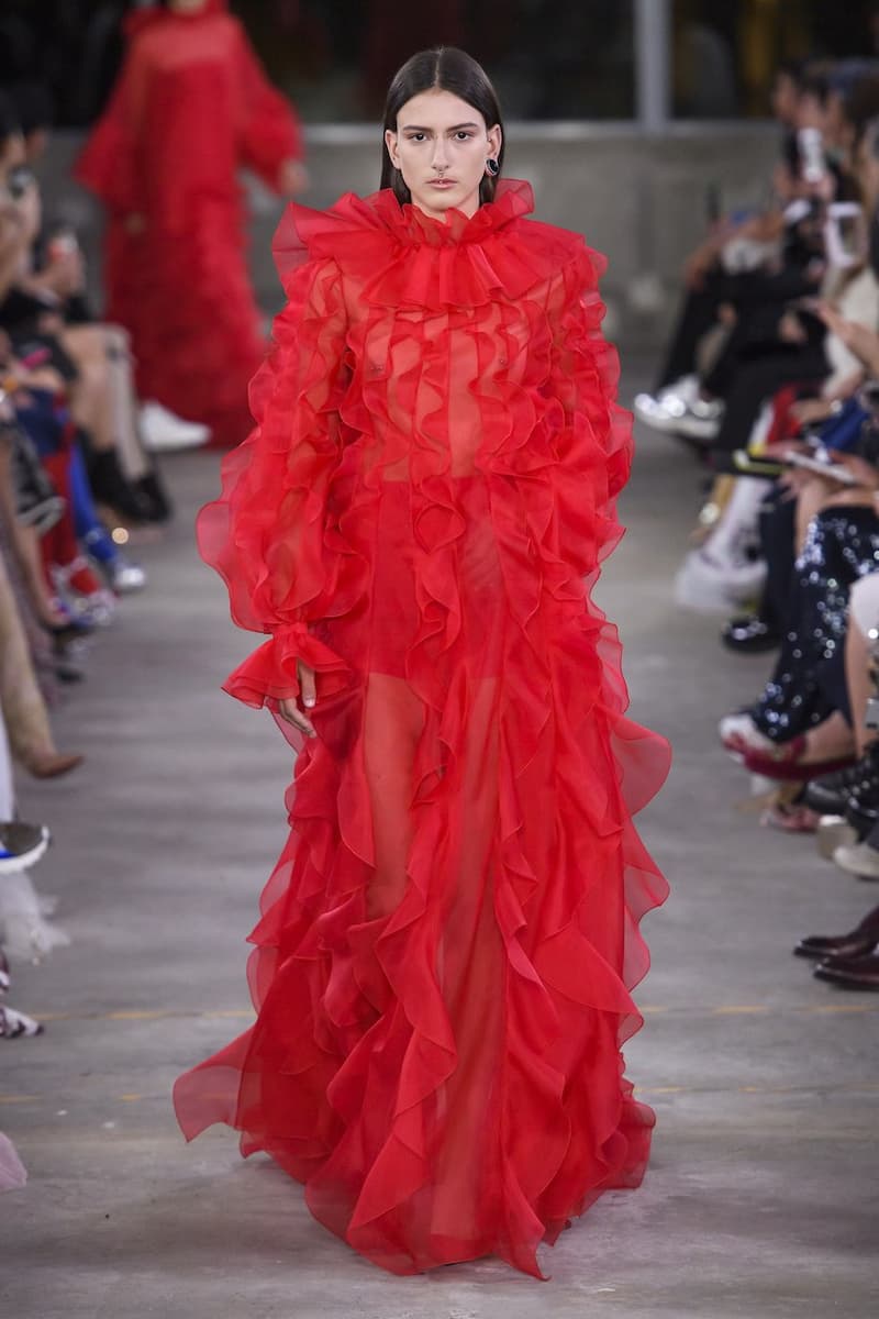 valentino tokyo 2019 pre fall show runway wabi sabi