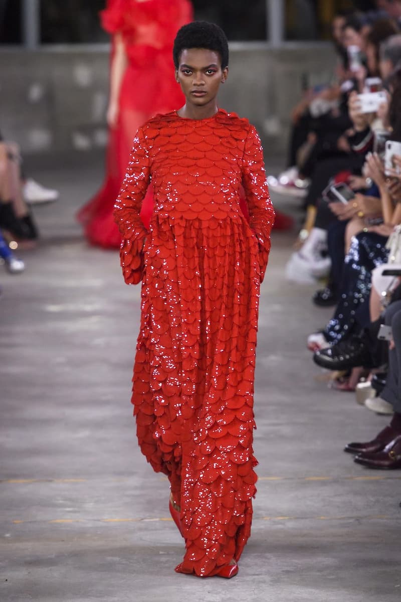 valentino tokyo 2019 pre fall show runway wabi sabi
