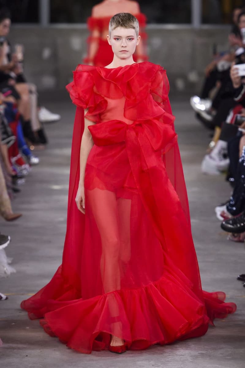 valentino tokyo 2019 pre fall show runway wabi sabi