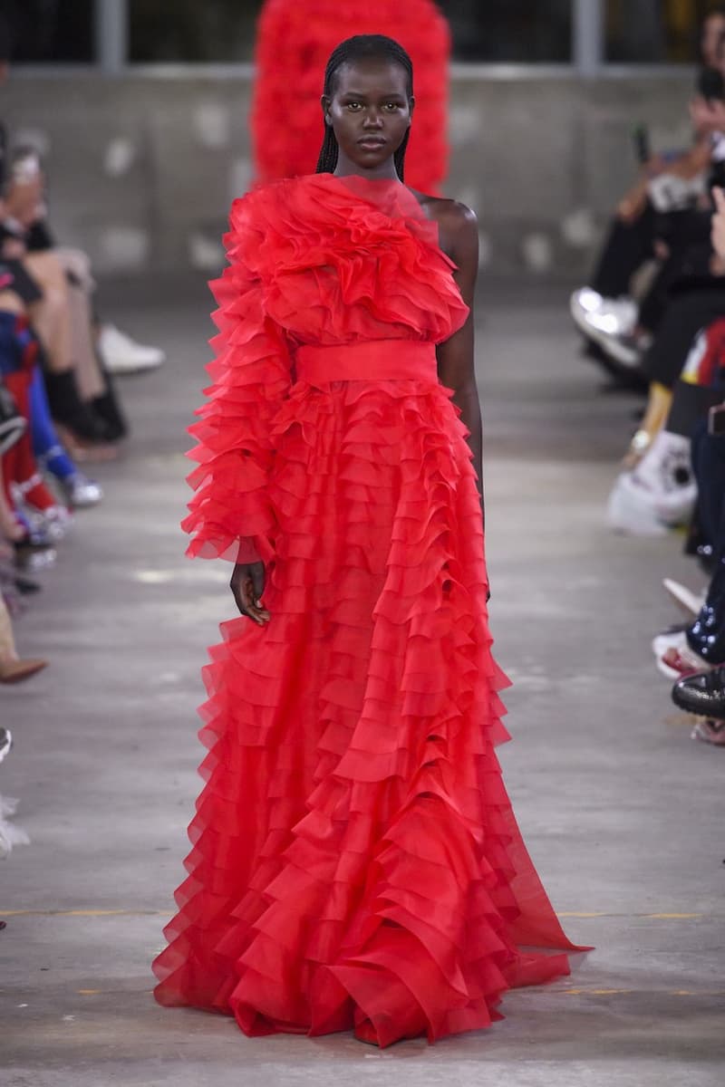 valentino tokyo 2019 pre fall show runway wabi sabi