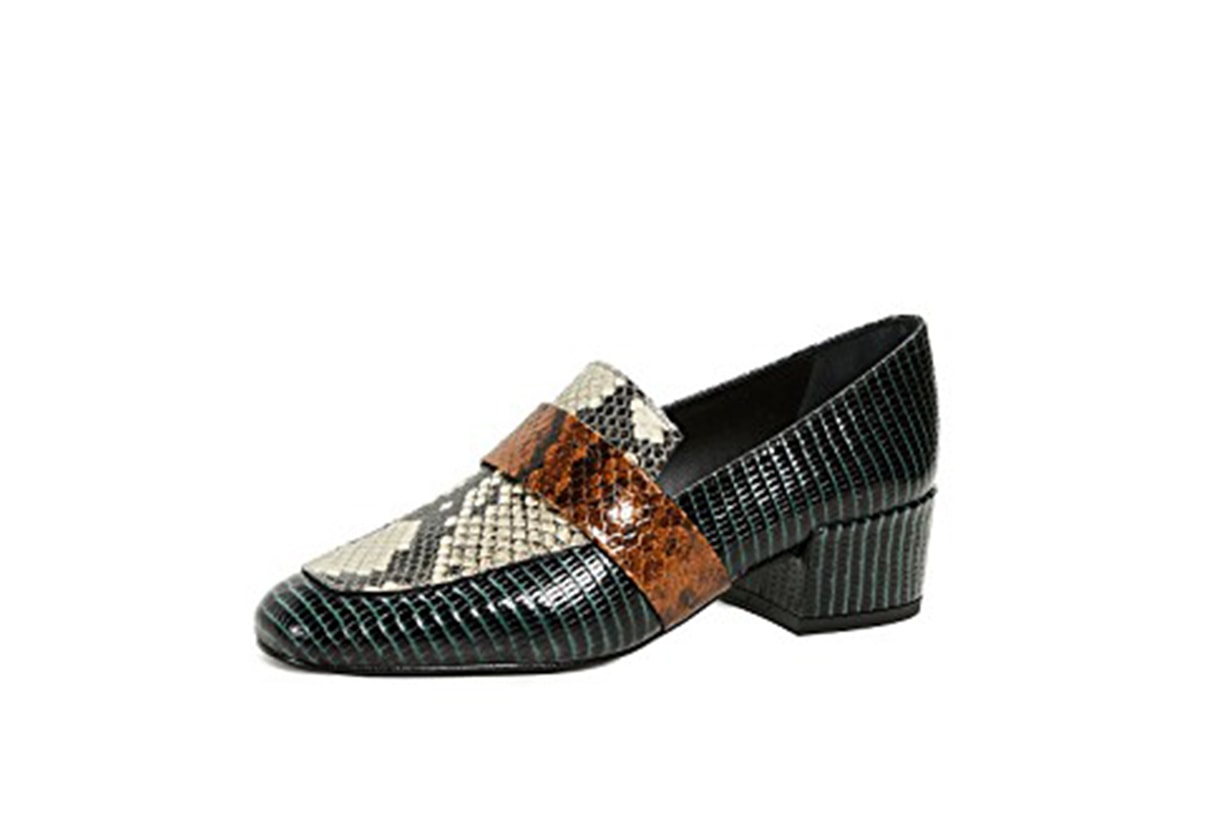 Freda Salvador Rock Mid Heel Loafers 