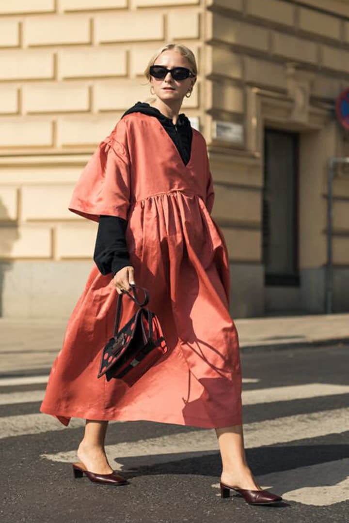 Hoodies Street Style Dress