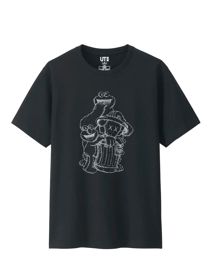 uniqlo kaws sesame street sale releast date all items price