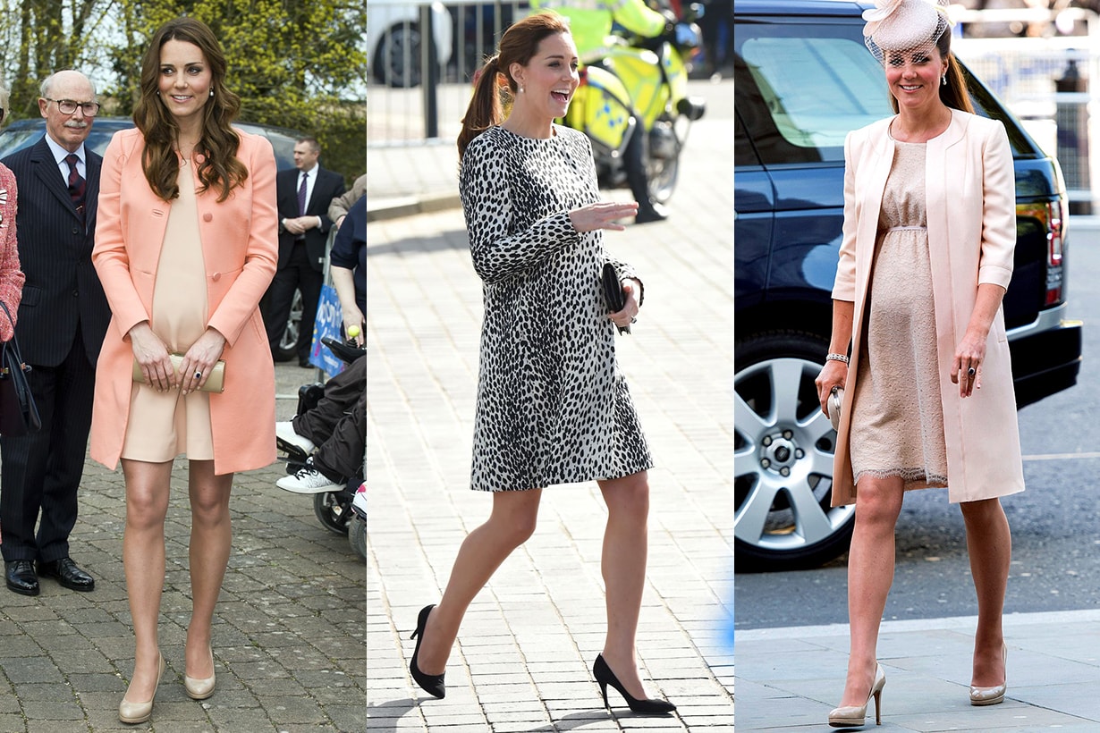 Kate Middleton’s Maternity Style Short Dress
