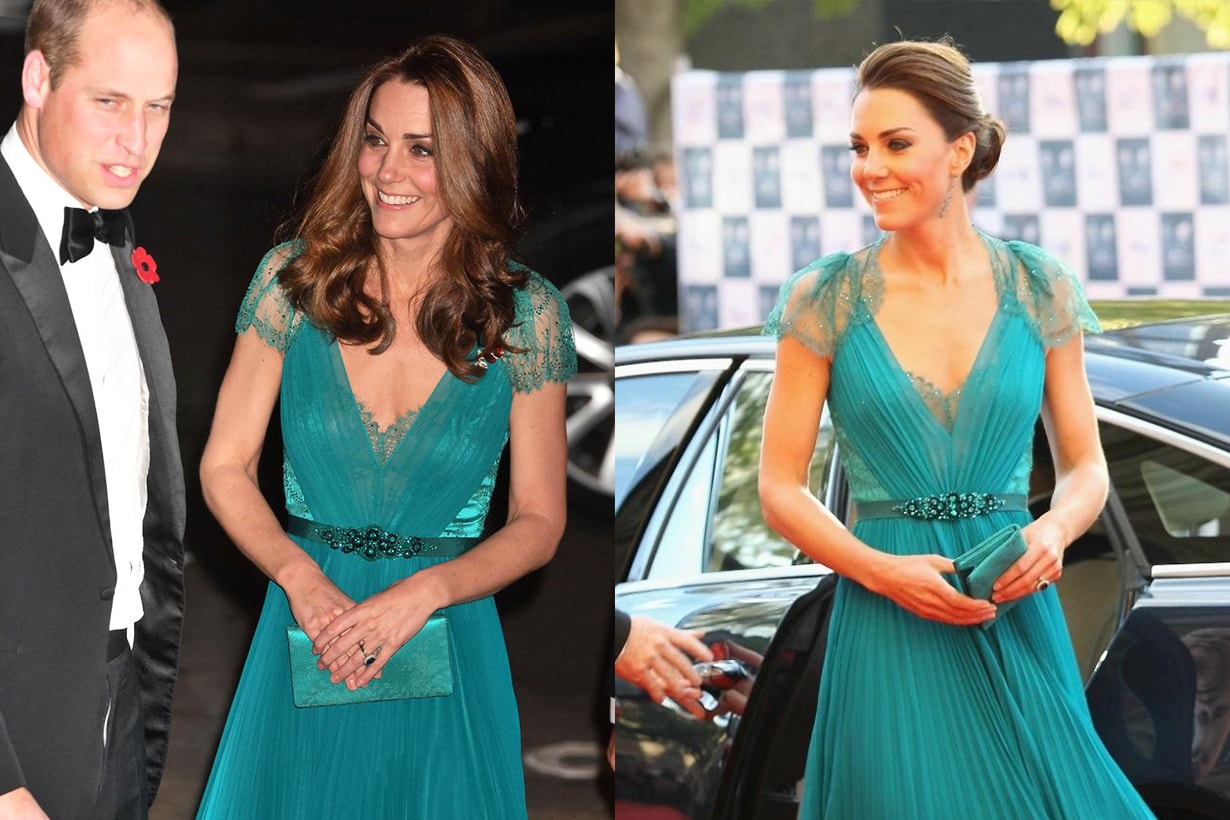 Kate Middleton Rewore Her 2012 Jenny Packham Gown With Prince William at the Tusk Conservation Awards