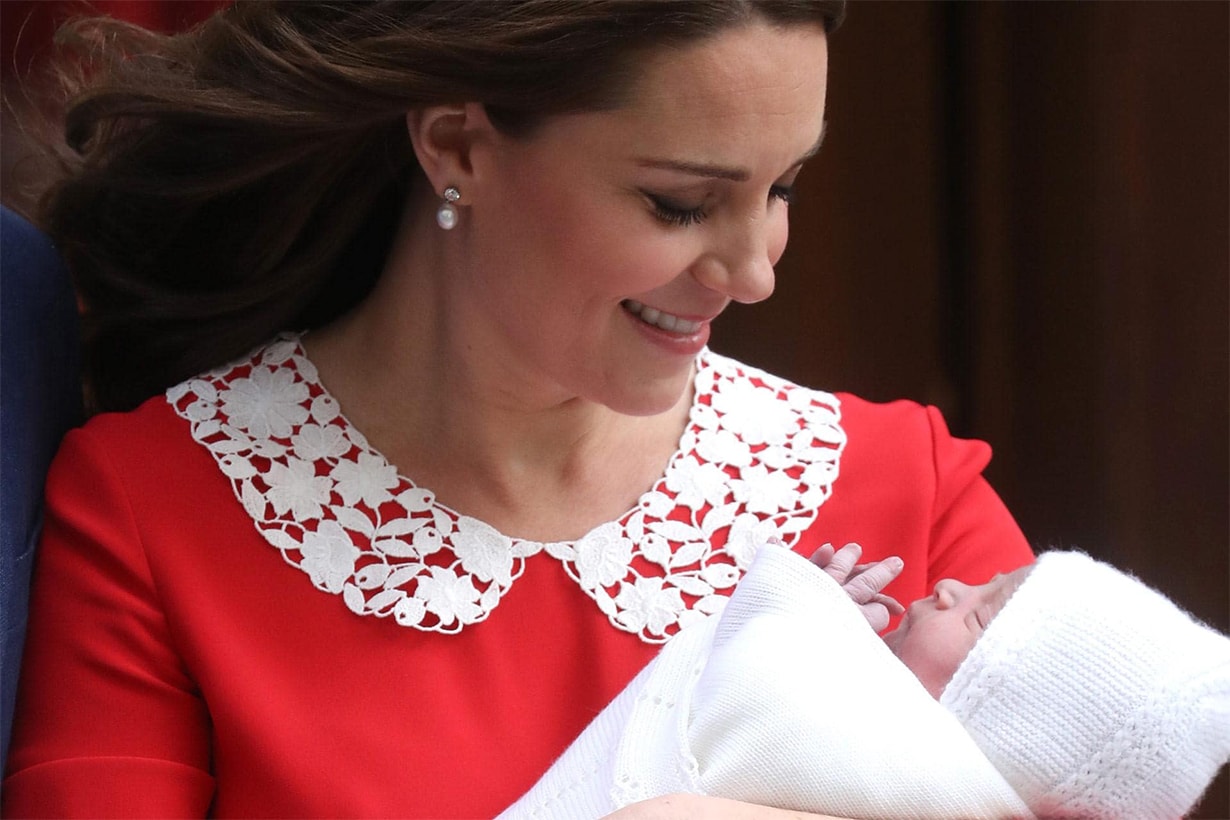 Kate Middleton Prince Louis Birth