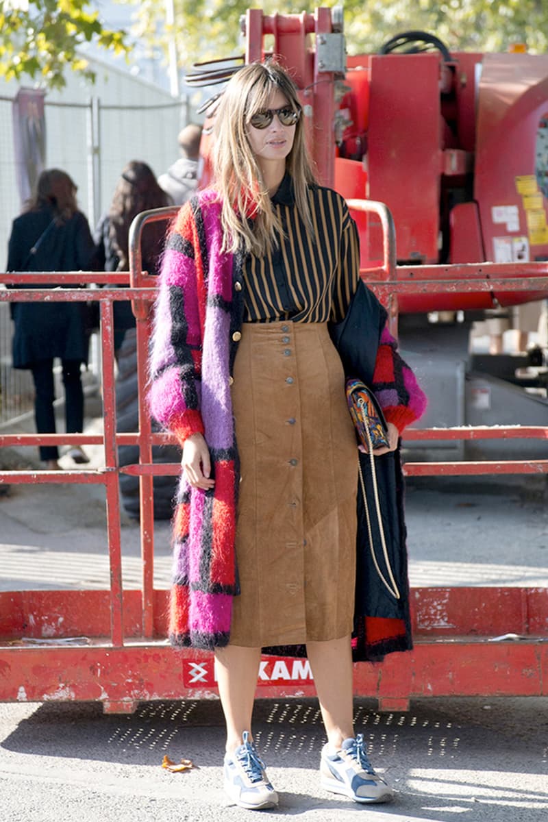 midi skirts v neck office lady working style inspiration