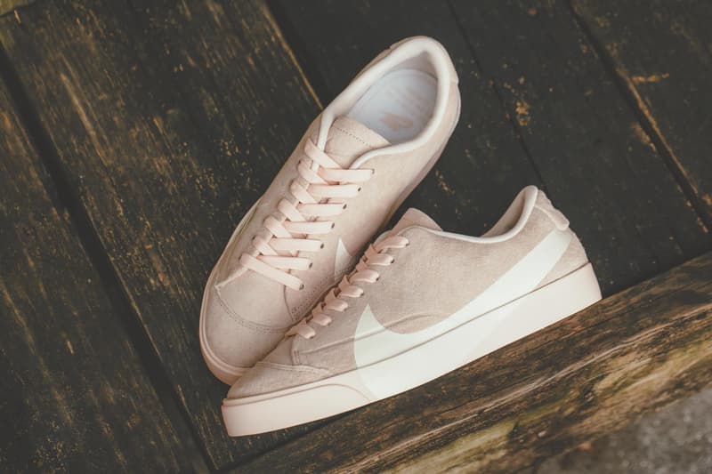 nike big swoosh logo blazer sneaker 2018