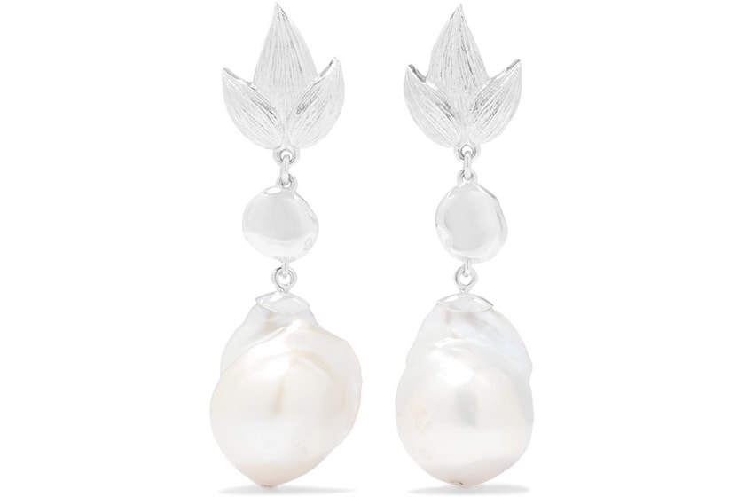 Meadowlark-silver-pearl-earrings