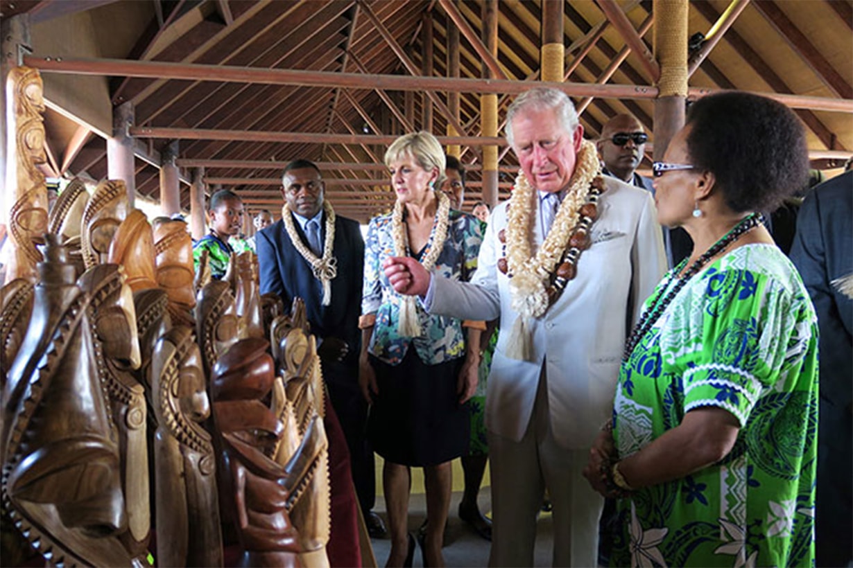 Prince Charles on Royal tour