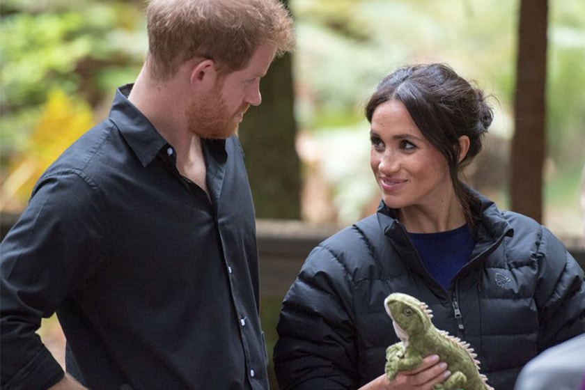 Prince Harry Gives Meghan His Puffer Jacket New Zealand
