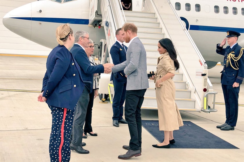 Prince Harry and Meghan Markle Broke Royal Protocol on Their Tour