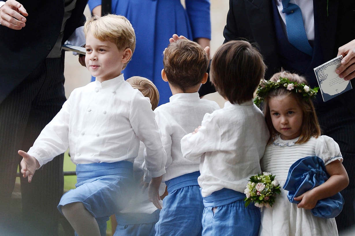 Prince George and Princess Charlotte Wedding
