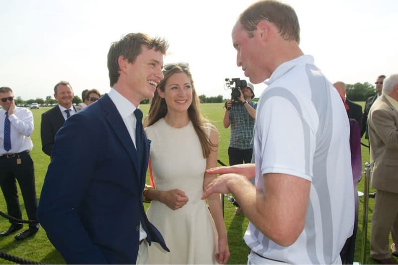 Eddie Redmayne on playing school rugby with Prince William
