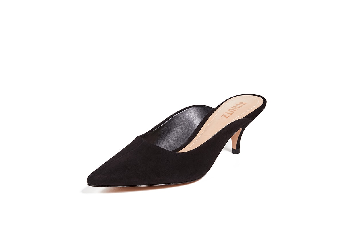 Schutz Keilla Kitten Heel Mules