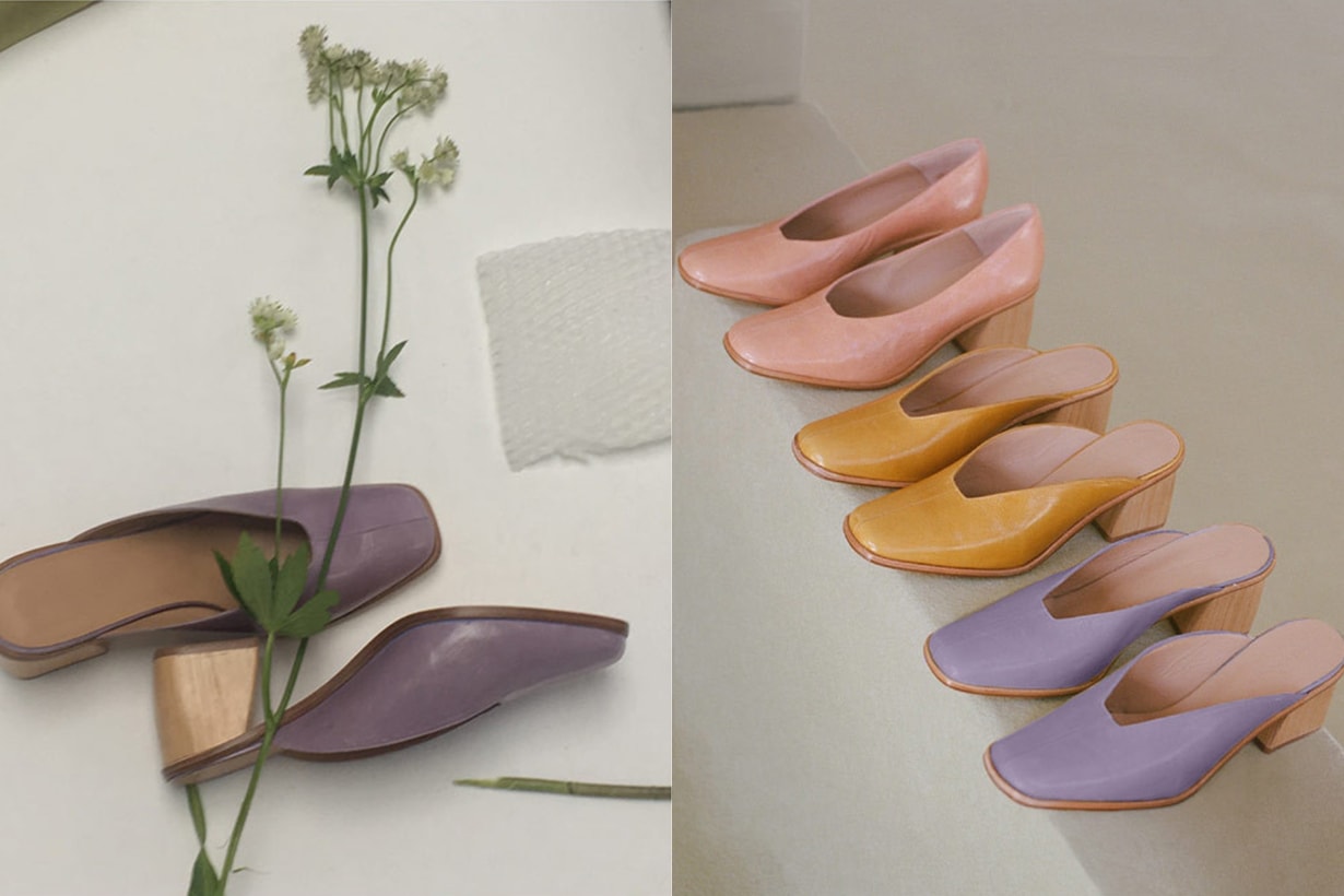 V-neck Mules