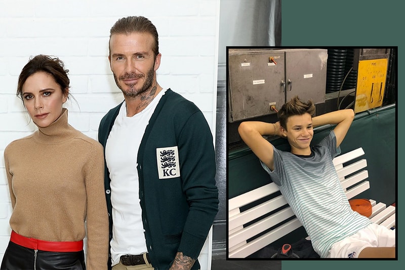Victoria Beckham daavid beckham builds son Romeo tennis court