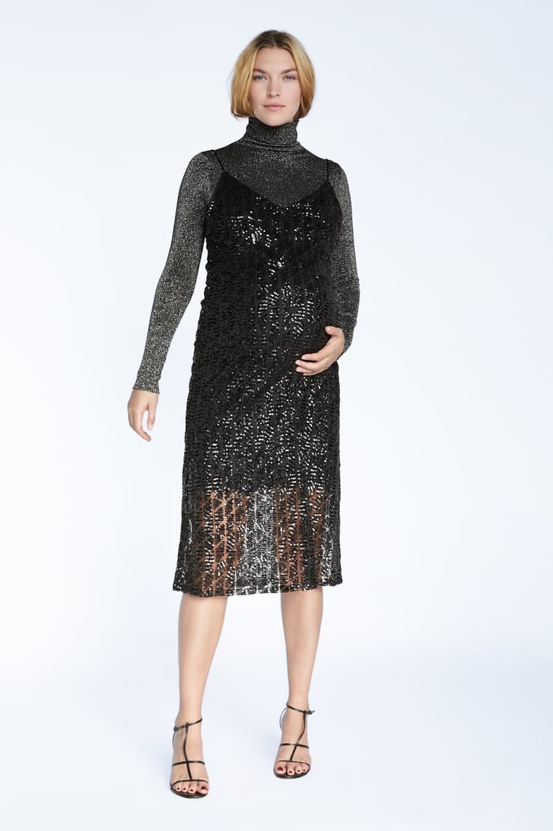 Zara Strappy Dress With Sequins