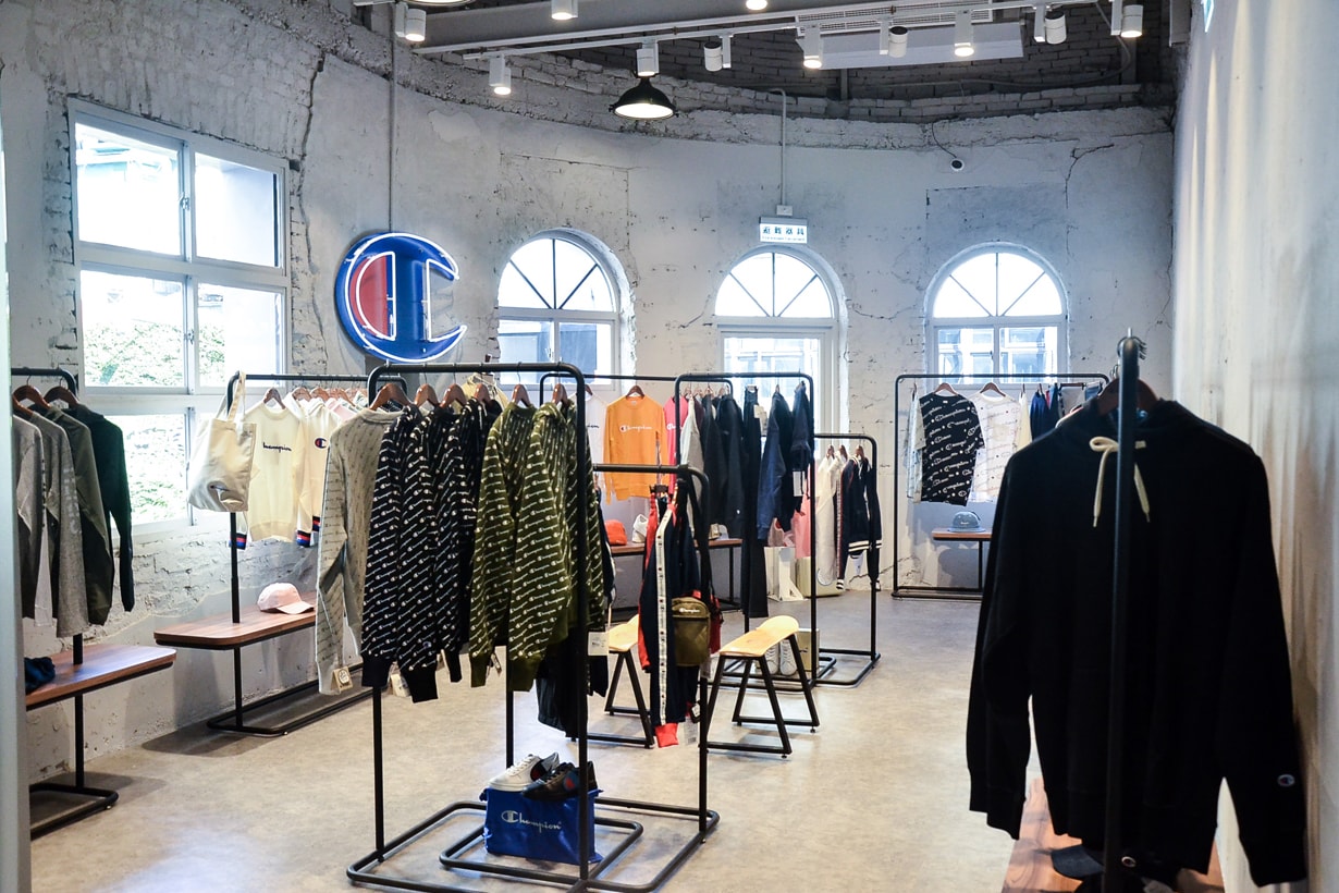 Champion flagship store taipei Ximending new open
