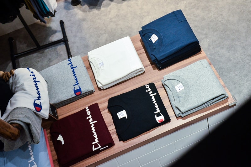 Champion flagship store taipei Ximending new open