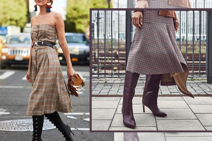 讓我們用 10 張街拍照說服你，今季買一條格仔連身裙吧！