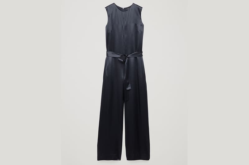 COS navy jumpsuit