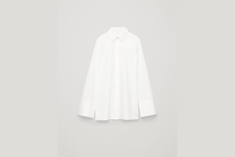 COS white shirt