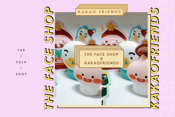 The face shop X Kakao Friends 限定聯乘!聖誕佳音提早報到!