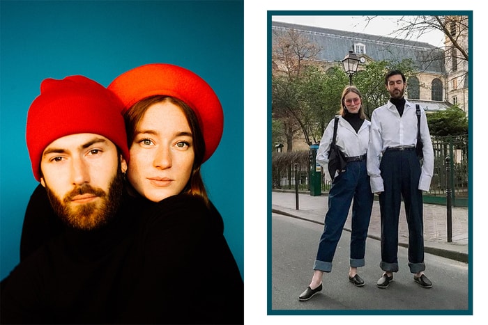 法國也有情侶裝 IG!這對法國戀人都是藝術家:「透過襯衣表達愛意」