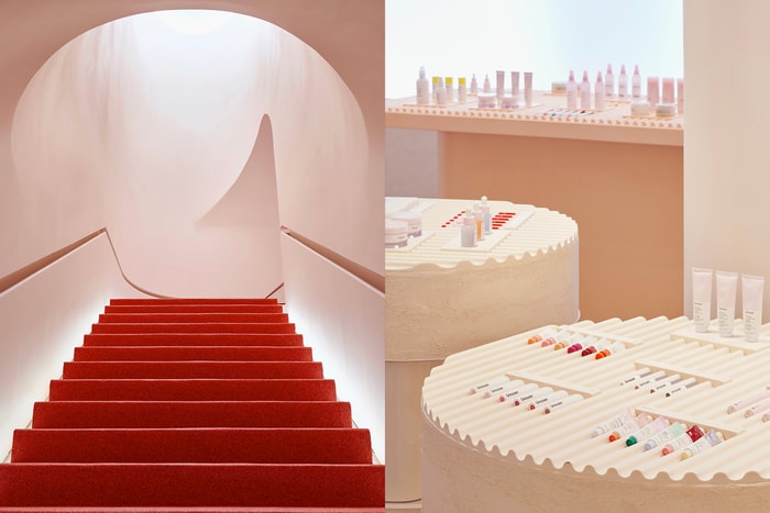 Glossier 獨棟紐約旗艦店開張,兩層樓的粉色空間美到像電影場景!