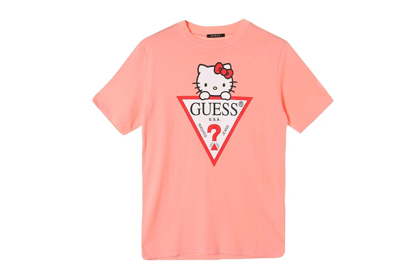 GUESS X hello kitty crossover