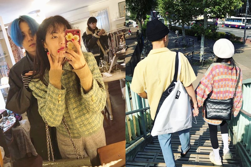 Hyuna Kim E'Dawn Celebrities Couples K Pop Korean Idols singer celebrities Cube Entertainment PDA moments Live Chat Couple Goal Makeup free Grazia Korea